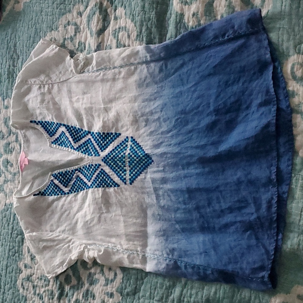 Lilly pulitzer linen top